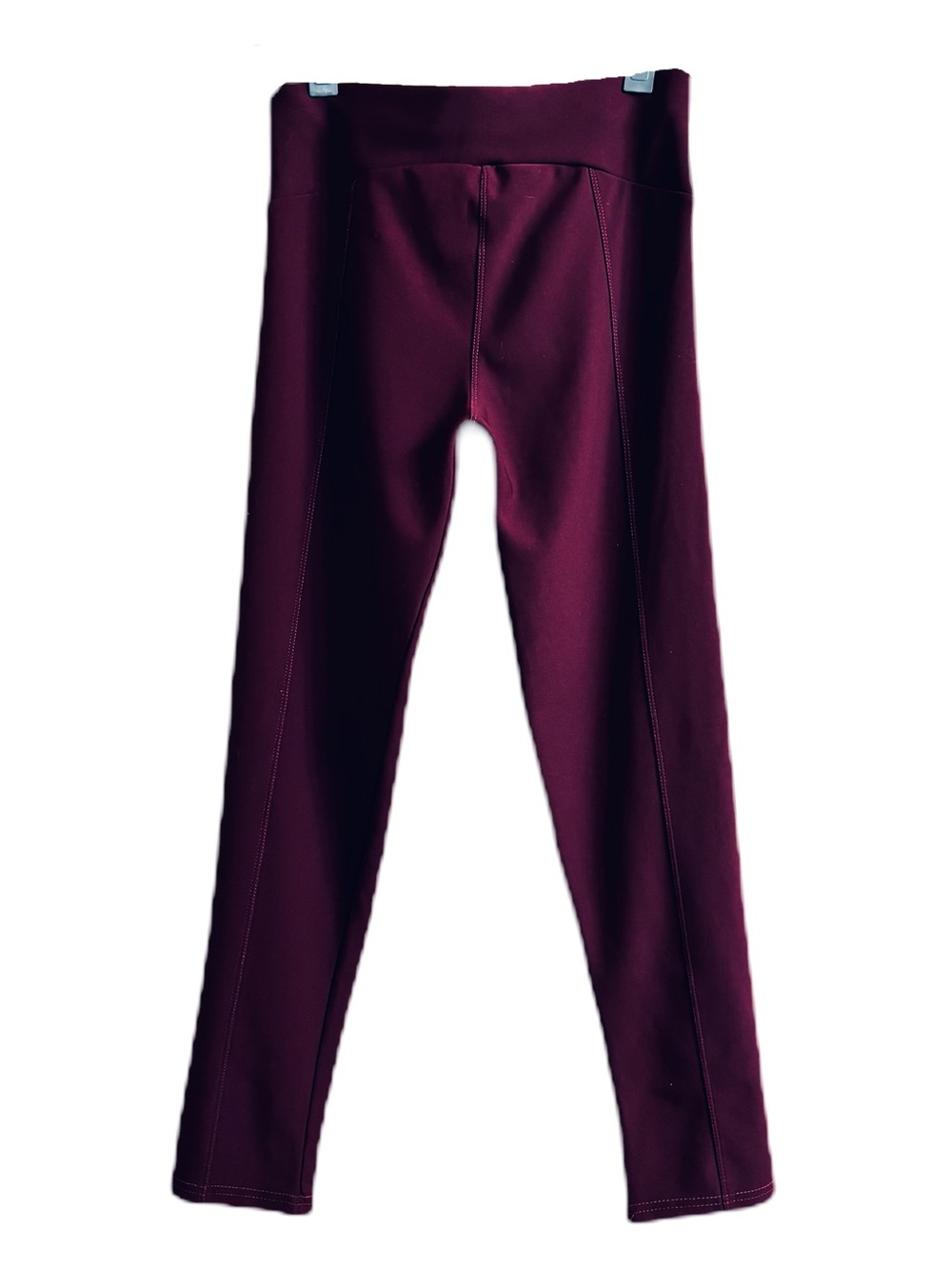 Coco + Carmen Maroon High-Rise Active Leggings size S/M